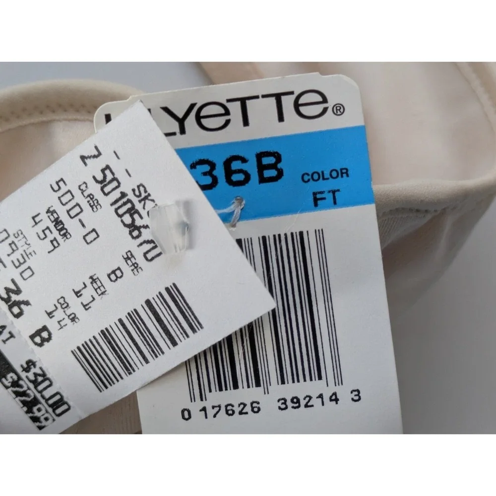 Lilyette 4-Way Convertible Bra Style 928‎ Underwire Size 36B Beige NWT